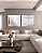Conjunto com 02 quadros decorativos Abstrato Neutro com Detalhes em Dourado - Imagem 4