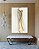 Quadro Decorativo Abstrato Fendi e Dourado - Imagem 2