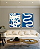 Conjunto com 02 Quadros Decorativos Abstrato Azul - Artista Vitor Costa - Imagem 3