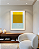 Quadro Decorativo Geométrico Azul e Amarelo - Artista Vitor Costa - Imagem 5
