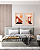 Conjunto com 02 Quadros Decorativos Paisagem Geométrica - Artista Vitor Costa - Imagem 2