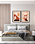 Conjunto com 02 Quadros Decorativos Paisagem Geométrica - Artista Vitor Costa - Imagem 3