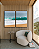 Conjunto com 02 Quadros Decorativos Suave Onda - Artista James Hilton Becker - Imagem 2