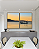 Conjunto com 02 Quadros Decorativos Amanhecer - Artista James Hilton Becker - Imagem 4