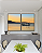 Conjunto com 02 Quadros Decorativos Amanhecer - Artista James Hilton Becker - Imagem 5