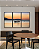 Conjunto com 03 Quadros Decorativos Barco - Artista James Hilton Becker - Imagem 1