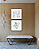 Conjunto com 02 Quadros Decorativos Linhas Botânica - Artista James Hilton Becker - Imagem 1
