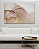 Quadro decorativo Rosê e Dourado - Imagem 3