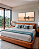 Conjunto com 02 quadros decorativos Paisagem Calmaria - Imagem 3