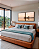 Conjunto com 02 quadros decorativos Paisagem Calmaria - Imagem 5