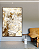 Quadro Decorativo Abstrato Marrom, Bege e Dourado - Imagem 3