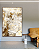 Quadro Decorativo Abstrato Marrom, Bege e Dourado - Imagem 4