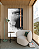 Quadro Decorativo Abstrato Preto com Folhas de Ouro, Prata ou Cobre - Imagem 2