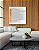 Quadro Decorativo Cinza com Folhas de Ouro, Prata ou Cobre - Imagem 2