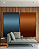 Conjunto com 02 Quadros Decorativos Terra e Mar Degradê - Imagem 1