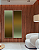 Conjunto com 02 Quadros Decorativos Degradê Verde e Marrom - Imagem 2