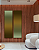 Conjunto com 02 Quadros Decorativos Degradê Verde e Marrom - Imagem 3