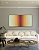 Quadro Decorativo Abstrato Degradê Verde e Laranja - Imagem 5
