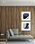 Conjunto com 02 quadros decorativos Abstrato Orgânico Azul, Preto e Cinza com Paspatur Branco - Imagem 2