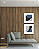 Conjunto com 02 quadros decorativos Abstrato Orgânico Azul, Preto e Cinza com Paspatur Branco - Imagem 5