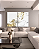 Conjunto com 02 Quadros Decorativos Abstrato Neutro com Folhas de Ouro e Prata - Imagem 2