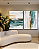 Conjunto com 02 quadros decorativos Abstrato Verde - Imagem 1
