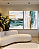 Conjunto com 02 quadros decorativos Abstrato Verde - Imagem 3