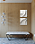 Conjunto com 02 quadros decorativos Abstrato Neutro - Imagem 2