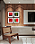 Conjunto com 04 Quadros Jardim Vermelho com Paspatur - Artista Quintal Fotografia - Imagem 2
