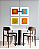 Conjunto com 04 Quadros Cítricos com Paspatur - Artista Quintal Fotografia - Imagem 2