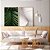 Conjunto com 02 quadros decorativos Botanic Geometric - Imagem 3