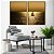 Conjunto com 02 quadros decorativos Mar Dourado - Imagem 4