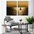 Conjunto com 02 quadros decorativos Mar Dourado - Imagem 2