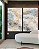 Conjunto com 02 quadros decorativos Marmorizado Azul e Bege - Imagem 2