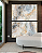 Conjunto com 02 quadros decorativos Marmorizado Azul e Bege - Imagem 7