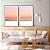 Conjunto com 02 quadros decorativos Horizonte - Imagem 1