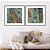 Conjunto com 02 quadros decorativos Pedras Abstratas - Imagem 1