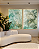 Conjunto com 02 quadros decorativos Abstrato Verde e Dourado - Imagem 1