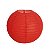 Lanterna de Papel Vermelho 35cm - 01 unidade - Cromus - Rizzo - Imagem 1