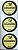 Etiqueta Adesiva Bolo de Pote Amarela com 60 un. Rizzo - Imagem 1
