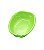 Cumbuca Oval Descartável 10cm Verde 10 unidades Trik Trik - Imagem 1