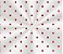 Saco Transparente Decorado Poá Vermelho - 15x29cm - 100 unidades - Cromus - Rizzo Embalagens - Imagem 1