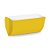 Saquinho de Papel para Hot Dog 17,5x9x5cm - Liso Amarelo - 50 unidades - Cromus - Rizzo - Imagem 1