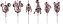 Vela Turma Mickey Rose Gold Disney Silver Festas Rizzo - Imagem 1