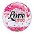 Balão de Festa Bubble 22" 56cm - Love You Coração - 01 Unidade - Qualatex - Rizzo - Imagem 1
