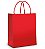 Sacola de Papel P 21,5x15x8cm - Vermelho Metalizado Fosco - 10 unidades - Cromus - Rizzo - Imagem 1