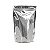 Sacolinha Metalizada com Zip 12x16cm Prata - 08 unidades - Cromus - Rizzo Embalagens - Imagem 1