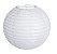 Lanterna de Papel Branco 20cm - 01 unidade - Cromus - Rizzo - Imagem 1