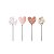 Pick Decorativo para Doces - Sortido - Festa OH Baby Girl - 12 unidades - Cromus - Rizzo - Imagem 1