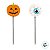 Pick Decorativo Halloween - Doces ou Travessuras - 12 unidades - Cromus - Rizzo - Imagem 3